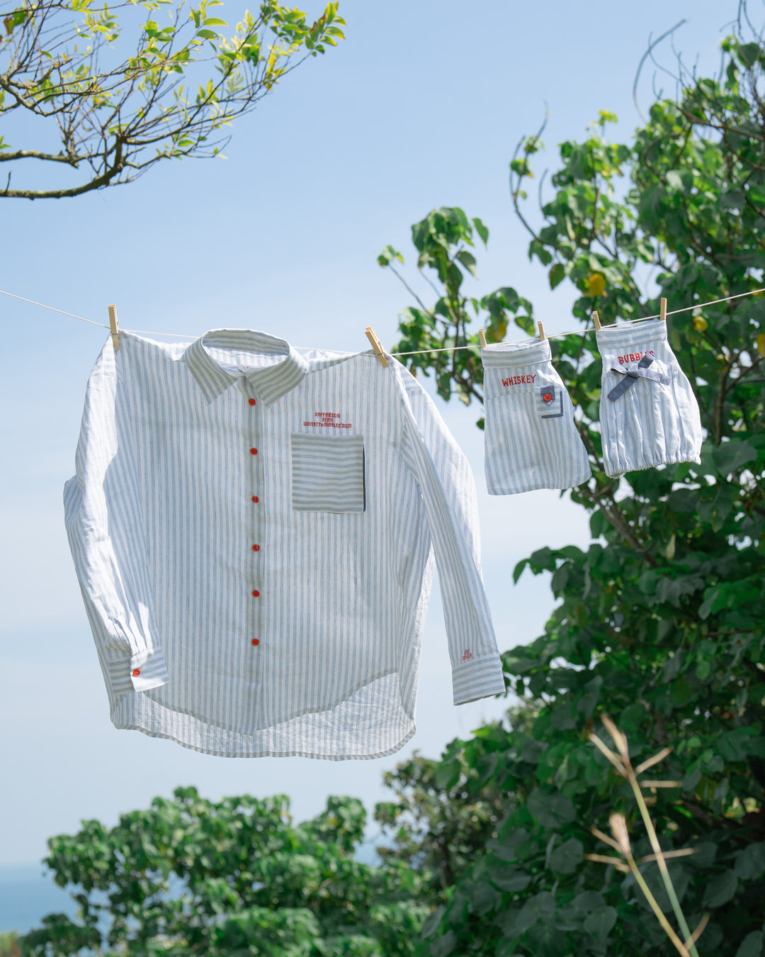 SKYLINE STRIPES LINEN SHIRT