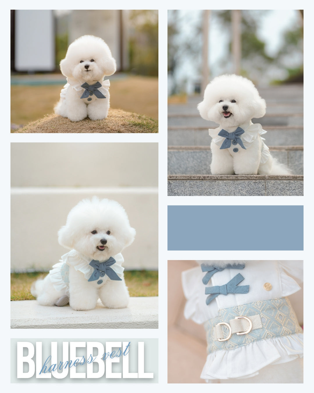 BLUEBELL HARNESS VEST (BACK VELCRO)