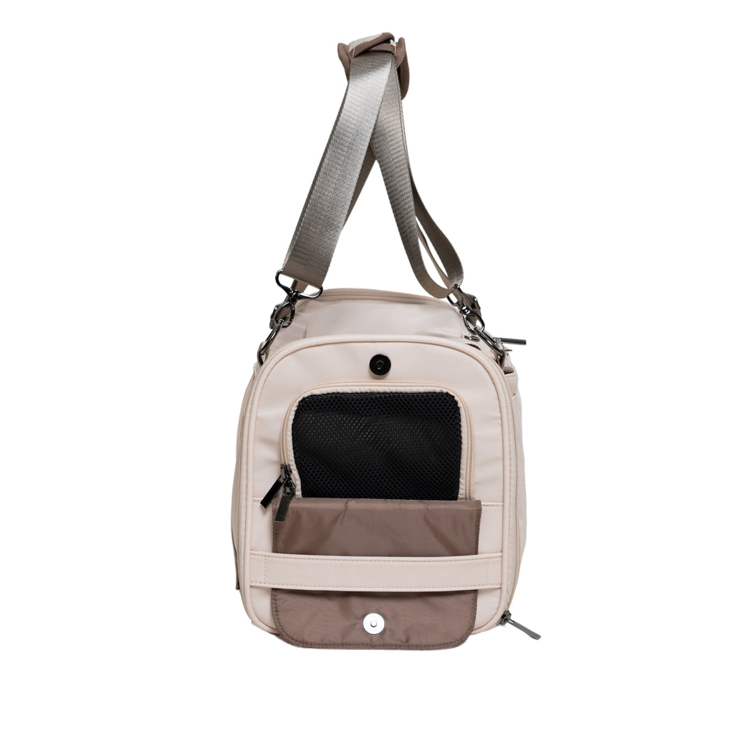 Koala Pet Carrier 2.0 in Light Oat (Water Resistant Nylon)