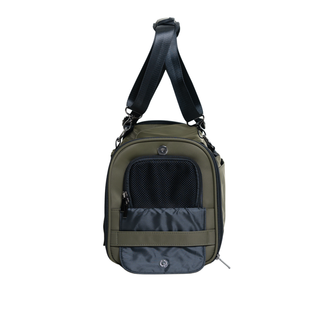 Koala Pet Carrier 2.0 in Military Green (Water Resistant Nylon)