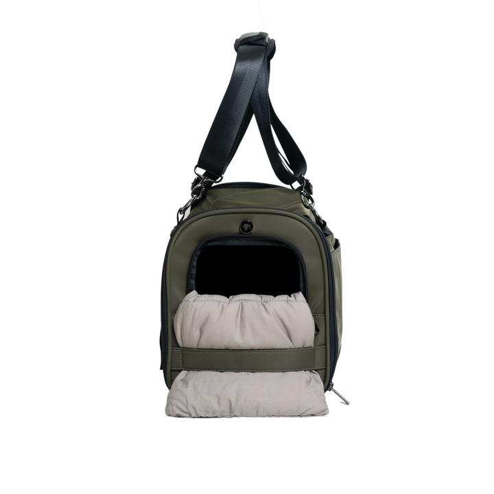 Koala Pet Carrier 2.0 in Military Green (Water Resistant Nylon)