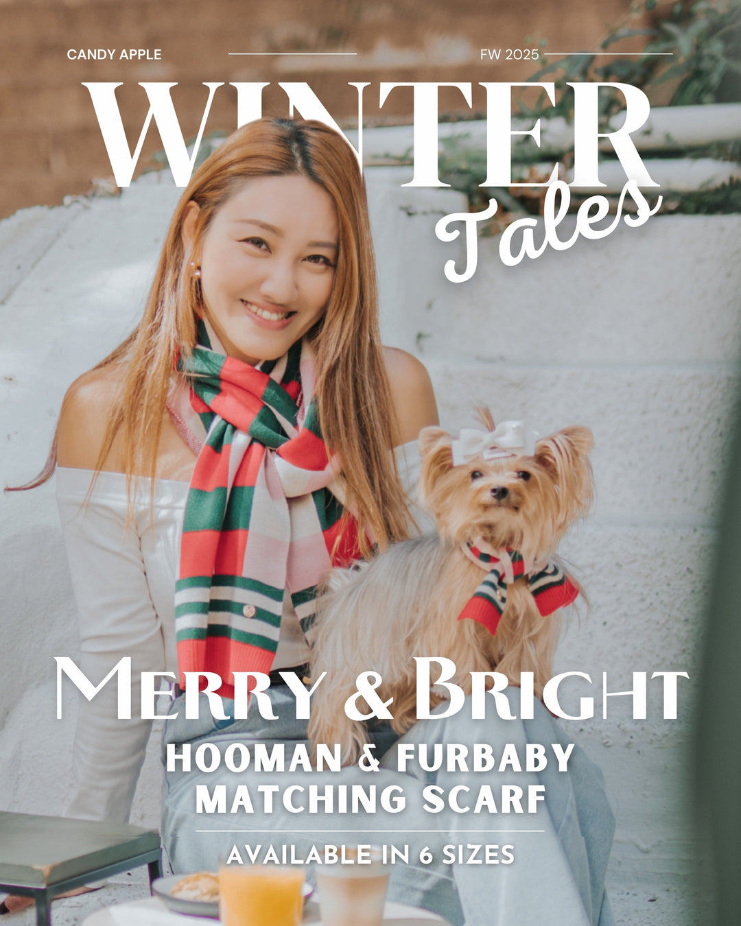 MERRY & BRIGHT CHECKERED SCARF