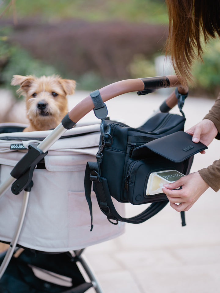 STROLL &amp; GO (2-WAY) BAG (BLACK)