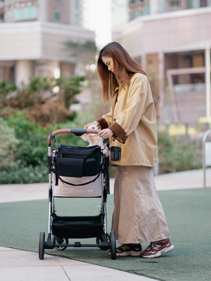 STROLL &amp; GO (2-WAY) BAG (BLACK)