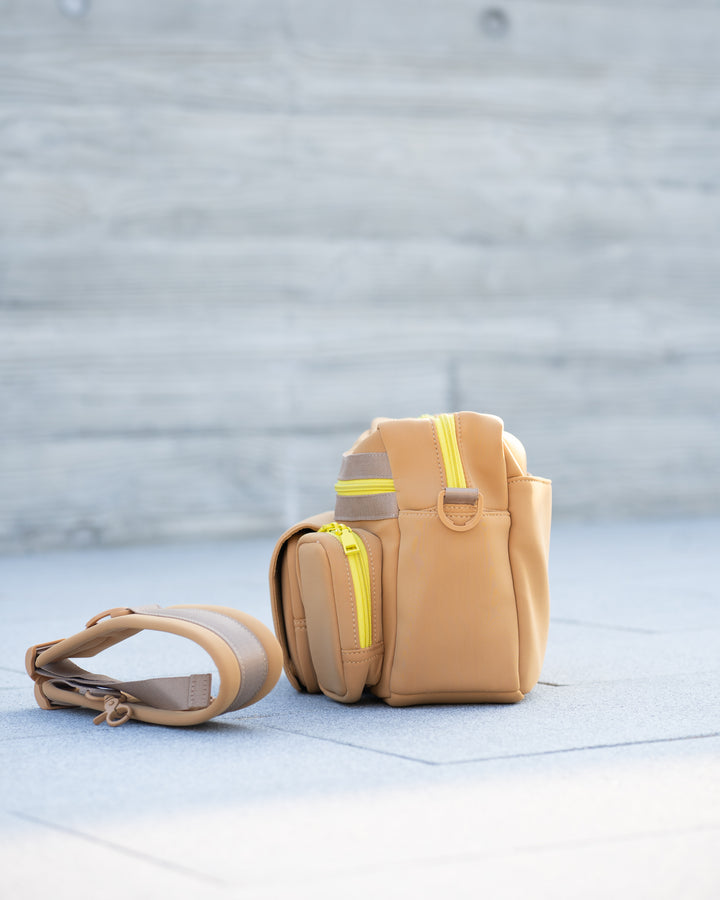 STROLL &amp; GO (2-WAY) BAG (CARAMEL)