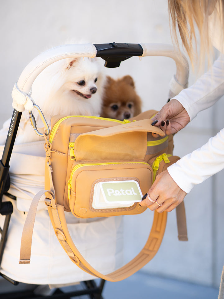 STROLL &amp; GO (2-WAY) BAG (CARAMEL)