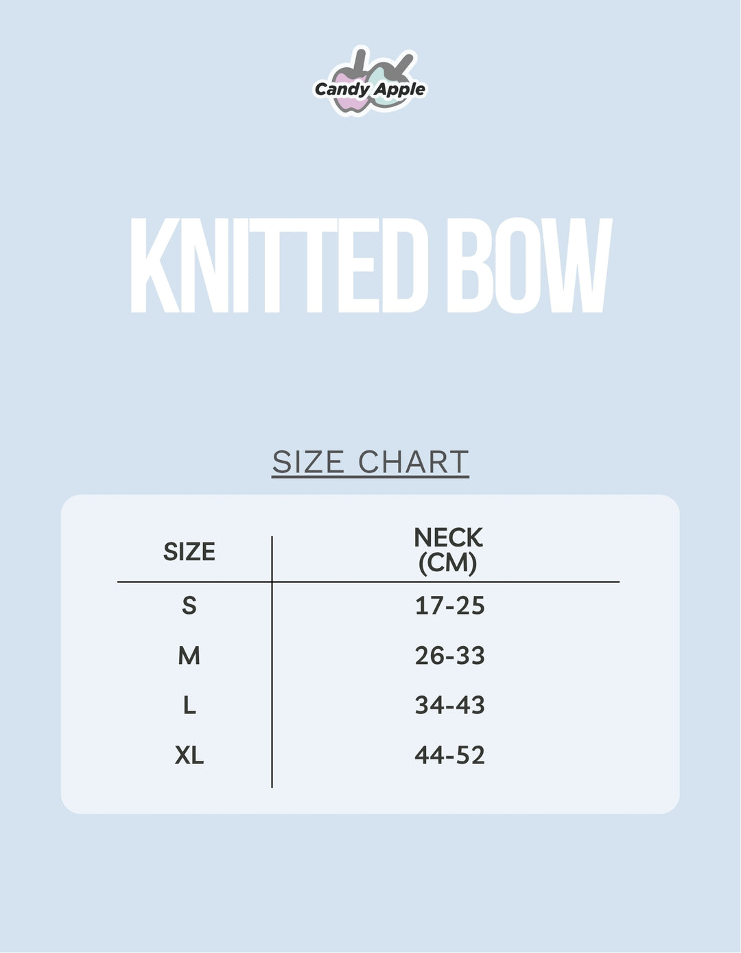 Knitted Bow - MANGO PUNCH