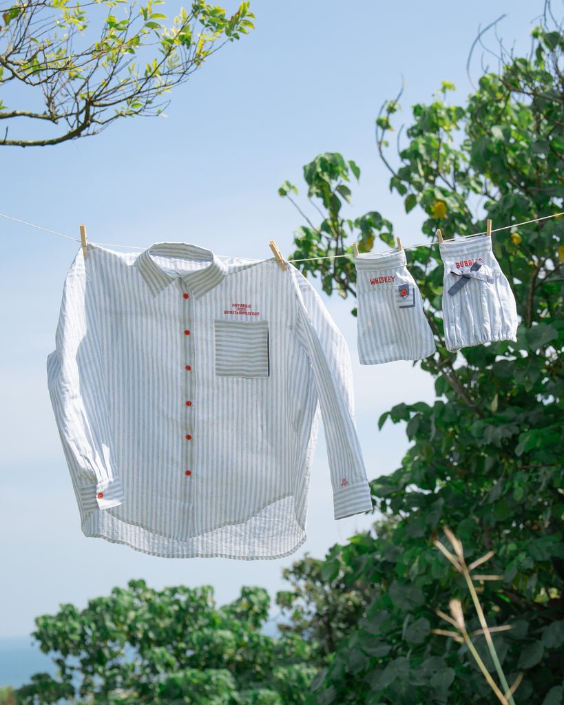 トップス the Mad Shop linen resort shirt Standard-Fit Stripe Linen-Viscose Resort Shirt | Banana Republic