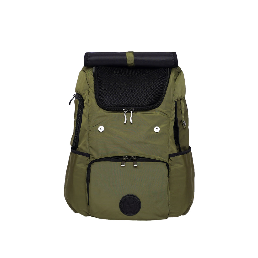 BIEWER BACKPACK CARRIER IN OLIVE GREEN