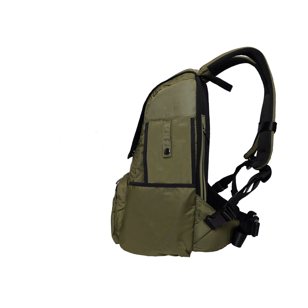 BIEWER BACKPACK CARRIER IN OLIVE GREEN