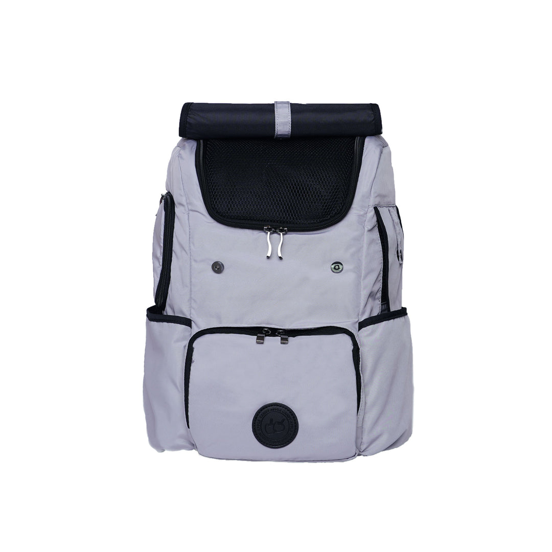 BIEWER BACKPACK CARRIER IN PEARL RIVER GREY