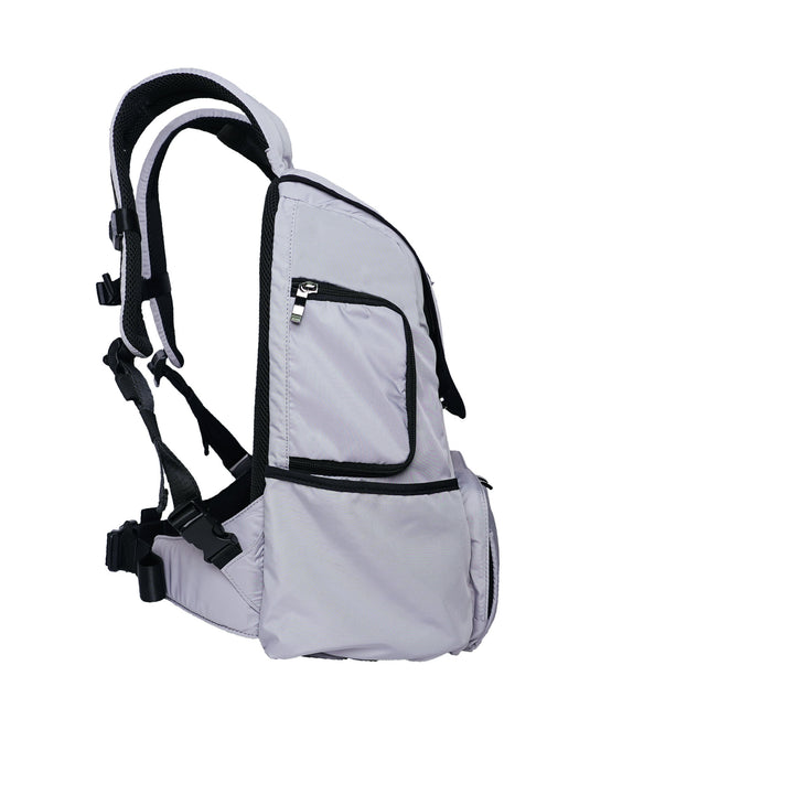 BIEWER BACKPACK CARRIER IN PEARL RIVER GREY